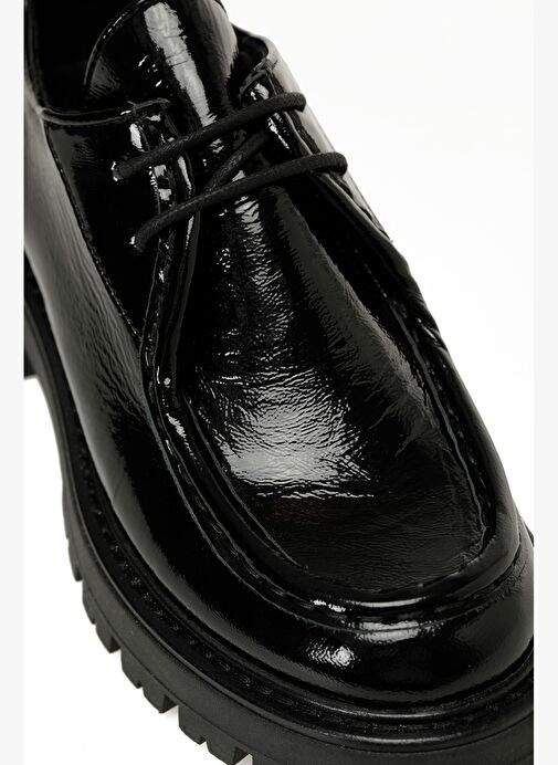 LUCINDA 5PR Siyah Kadın Oxford Ayakkabı - Görsel 8