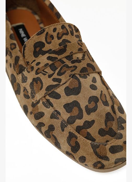 EYSAN5 5PR Leopar Kadın Loafer - Görsel 8