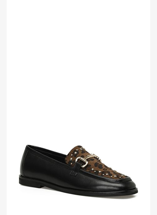 UMPAY5 5PR Leopar Kadın Loafer - Görsel 3