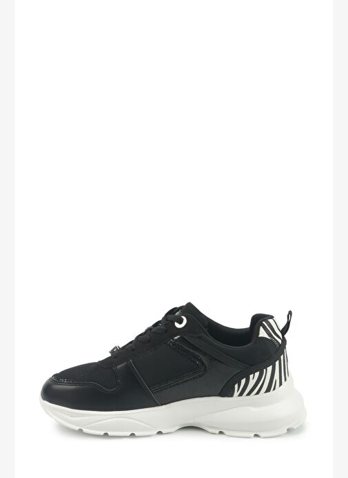 ZEBINA 5PR Siyah Kadın Sneaker - Görsel 4