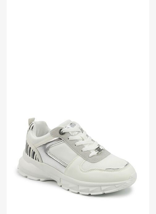 ZEBINA 5PR Beyaz Kadın Sneaker - Görsel 3