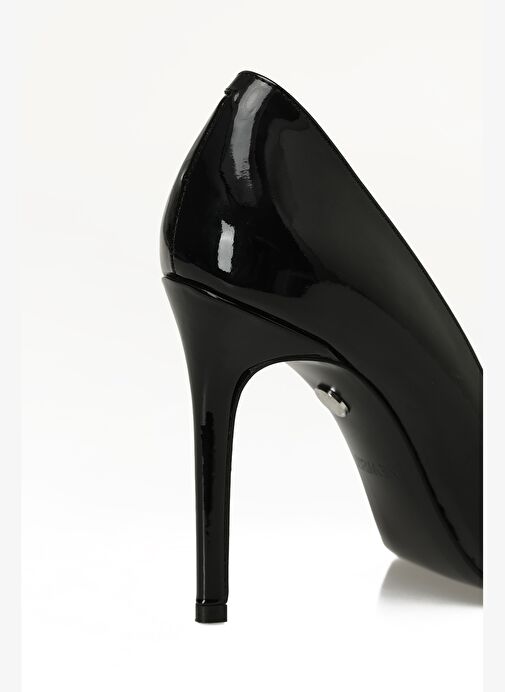 ROVAR5 5PR Siyah Kadın Topuklu Ayakkabı - Görsel 8