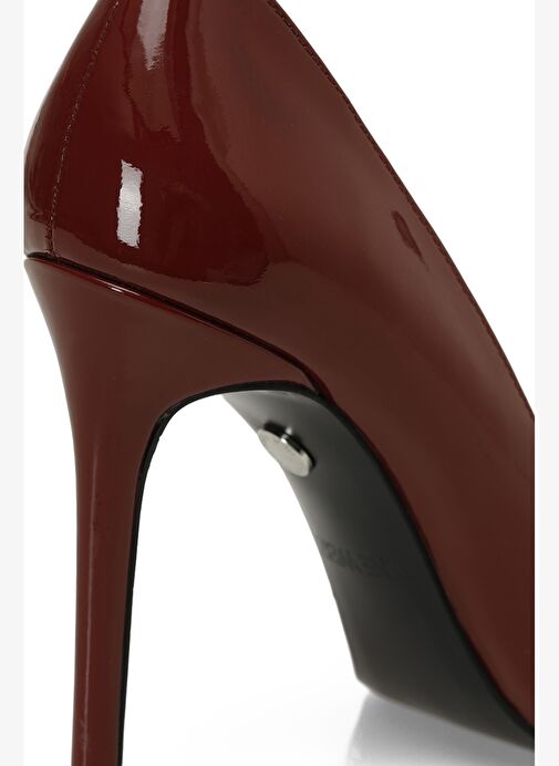 ROVAR5 5PR Bordo Kadın Topuklu Ayakkabı - Görsel 8