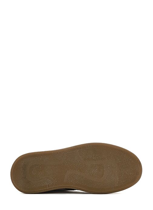 Derimod Derimod Kadın Kahverengi Bağcıklı Kalın Tabanlı Süet Deri Sneaker 25SFD511010 | Boyner Kahverengi - 5. görsel