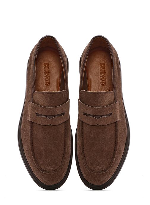 Derimod Derimod Erkek Vizon Süet Deri Loafer 25SFD790110 Boyner'de! Vizon - 8. görsel