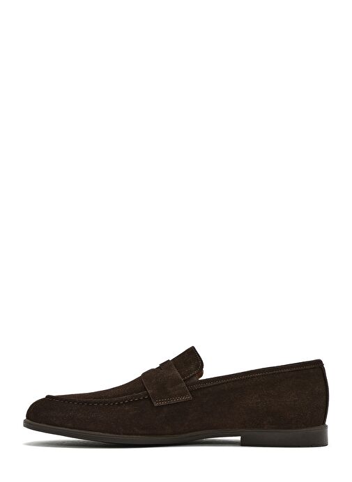 Derimod Derimod Erkek Kahverengi Süet Deri Loafer 25SFD790210 | Boyner Kahverengi - 3. görsel