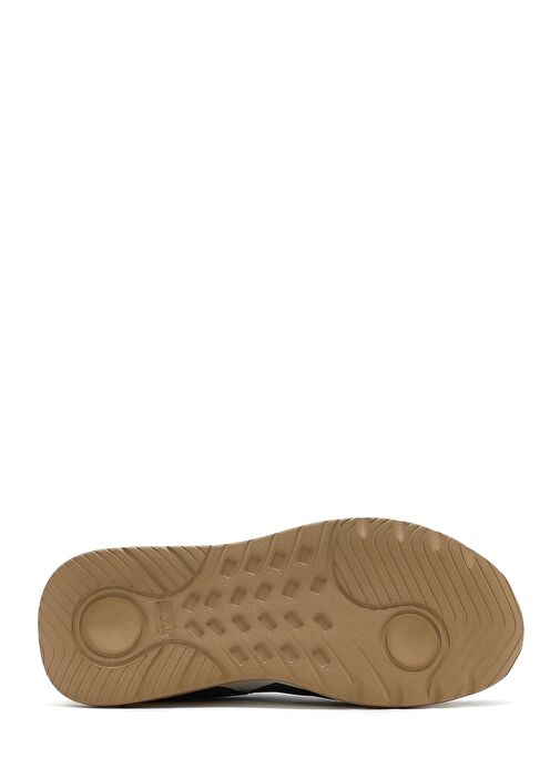 Erkek Haki Bağcıklı Kalın Tabanlı Deri Sneaker 25SFD795014 - Görsel 5