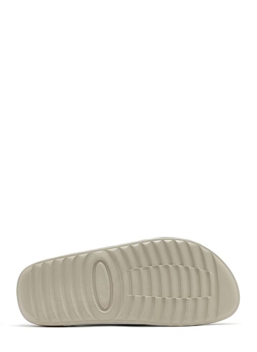 Kadın Beyaz Deri Comfort Terlik 25SFD501018 - Görsel 5