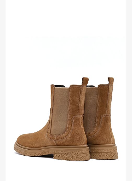 Kadın Vizon Süet Deri Chelsea Bot 25WFD186810 - Görsel 7