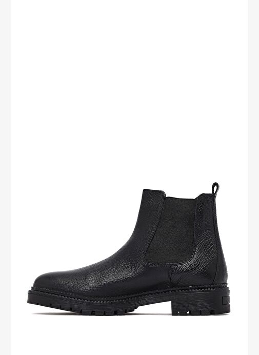 Kadın Siyah Deri Chelsea Bot 25WFD4105FT - Görsel 3