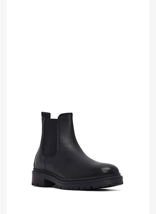 Kadın Siyah Deri Chelsea Bot 25WFD4105FT - Görsel 8