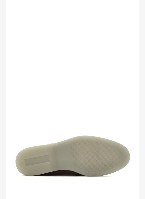 Kadın Taba Aksesuarlı Süet Deri Loafer 25SFD133110 - Görsel 5