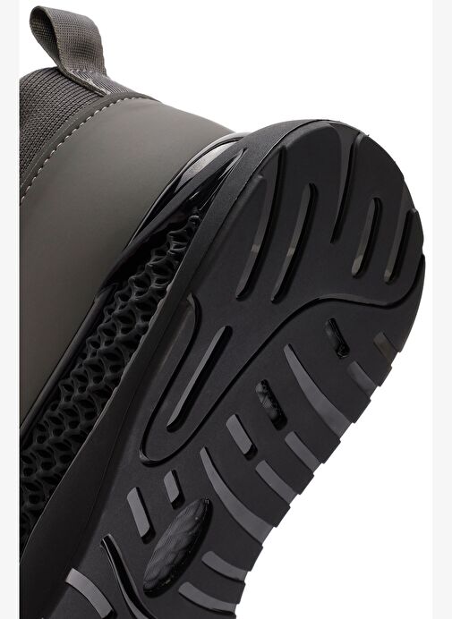 Derimod Zero Erkek Gri Kalın Tabanlı Bağcıklı Kumaş Sneaker 25WFD69106F - Görsel 9