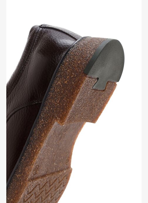 Erkek Kahverengi Bağcıklı Deri Casual Ayakkabı 25WFD6706FT - Görsel 9