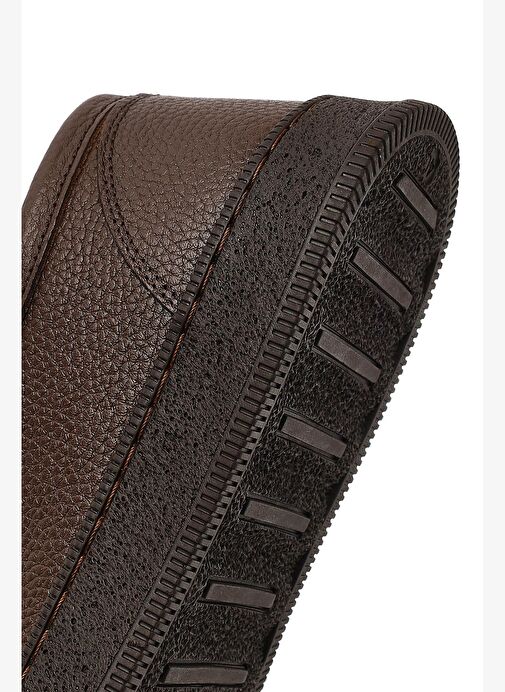 Erkek Kahverengi Bağcıklı Deri Casual Ayakkabı 25WFD7541FT - Görsel 9