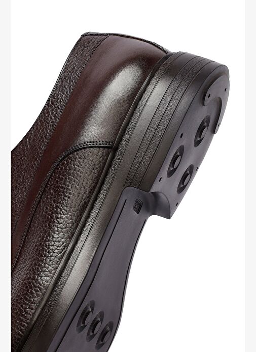 Erkek Kahverengi Bağcıklı Deri Casual Ayakkabı 25WFD7048FT - Görsel 9