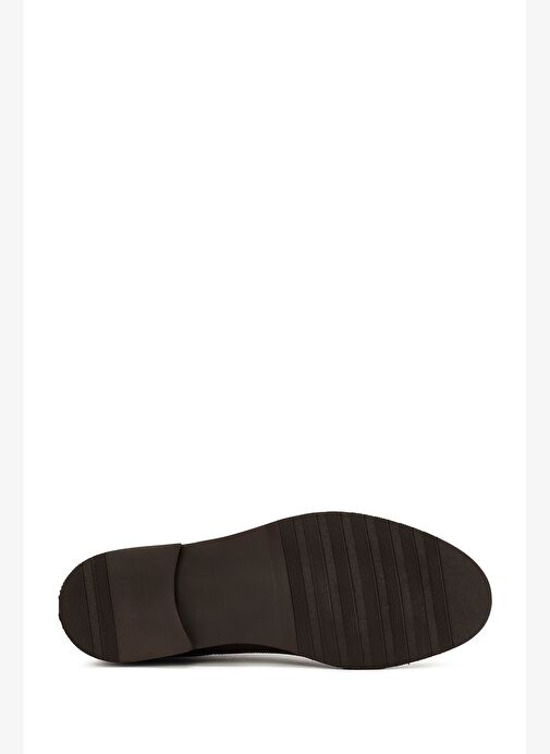 Erkek Kahverengi Bağcıklı Deri Klasik Ayakkabı 25WFD705118 - Görsel 5