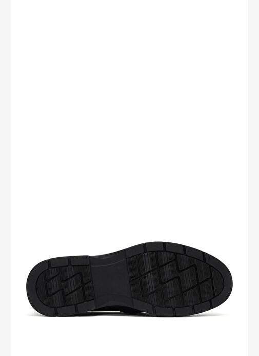 Erkek Siyah Deri Loafer 25WFD696518 - Görsel 5