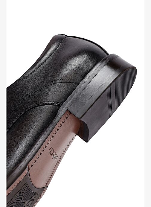 Erkek Kahverengi Bağcıklı Deri Klasik Ayakkabı 25WFD691218 - Görsel 9