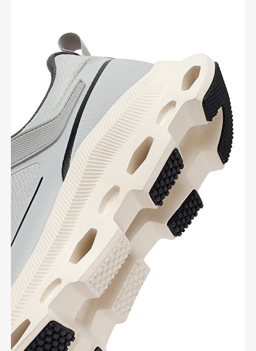 Erkek Gri Bağcıklı Kalın Tabanlı Kumaş Sneaker 25WFD69416F - Görsel 9