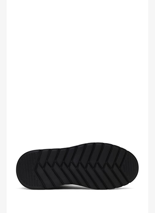 Erkek Siyah Bağcıklı Deri Casual Bot 25WFD7000FT - Görsel 6