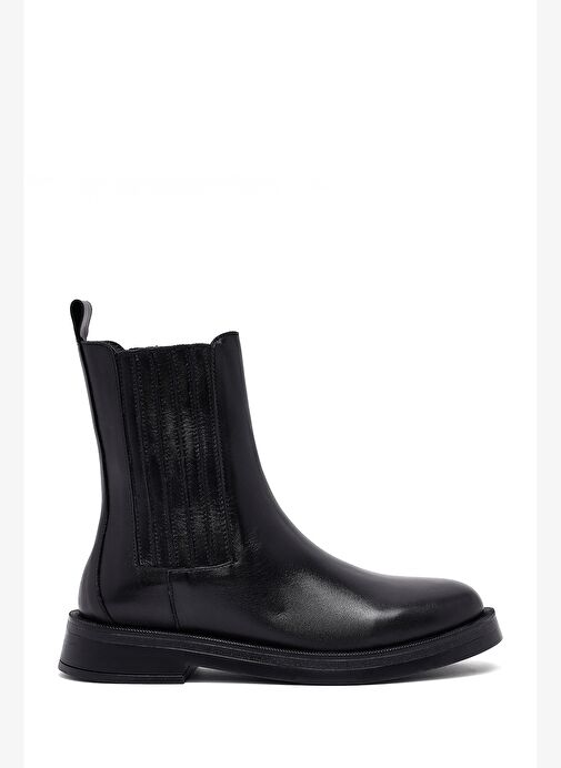 Kadın Siyah Deri Chelsea Bot 25WFD202318 - Görsel 2