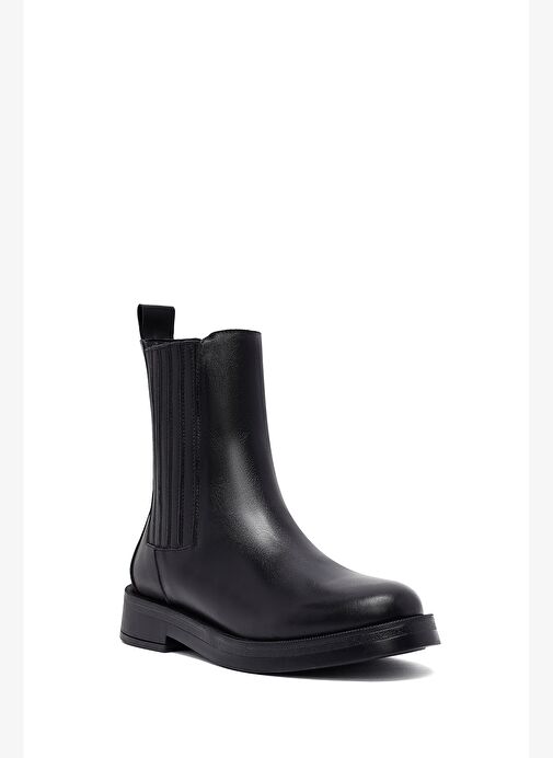 Kadın Siyah Deri Chelsea Bot 25WFD202318 - Görsel 8