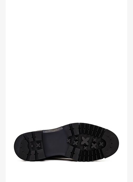 Erkek Kahverengi Bağcıklı Deri Casual Postal Bot 25WFD6201FT - Görsel 6