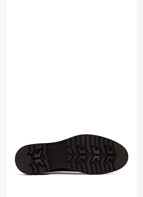 Erkek Kahverengi Deri Klasik Ayakkabı 25WFD621718 - Görsel 5