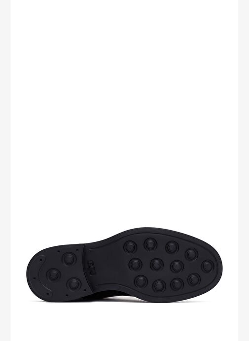 Erkek Siyah Deri Chelsea Bot 25WFD622118 - Görsel 6