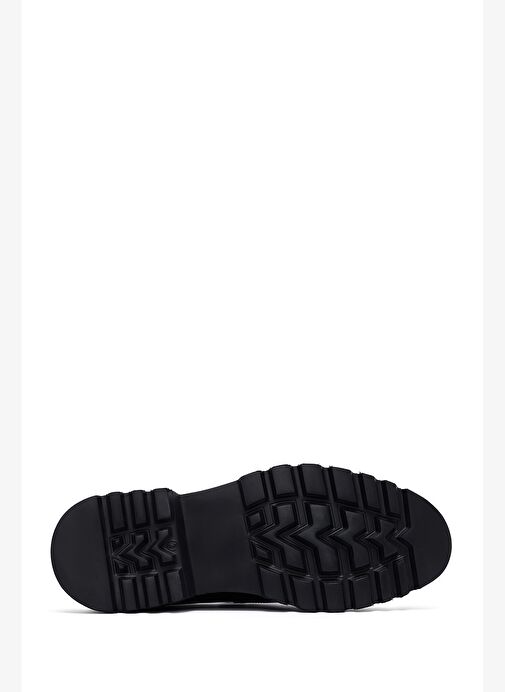 Erkek Siyah Deri Klasik Loafer 25WFD704722 - Görsel 5