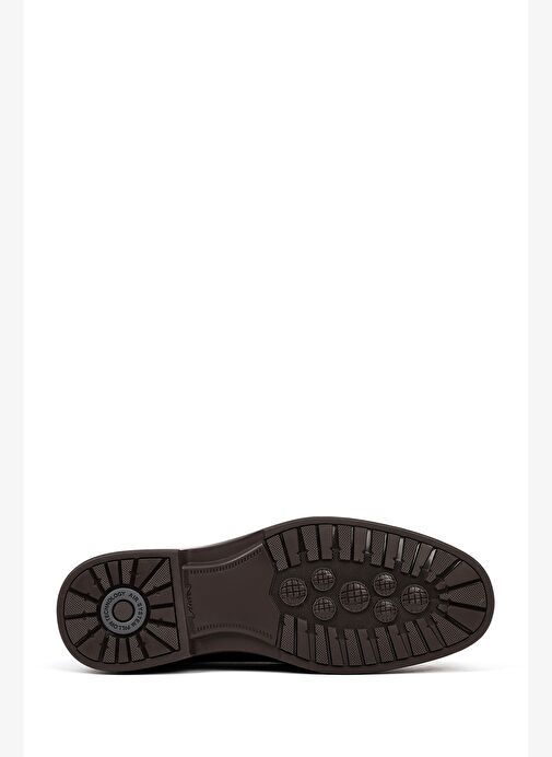 Erkek Kahverengi Bağcıklı Deri Casual Ayakkabı 25WFD676318 - Görsel 5