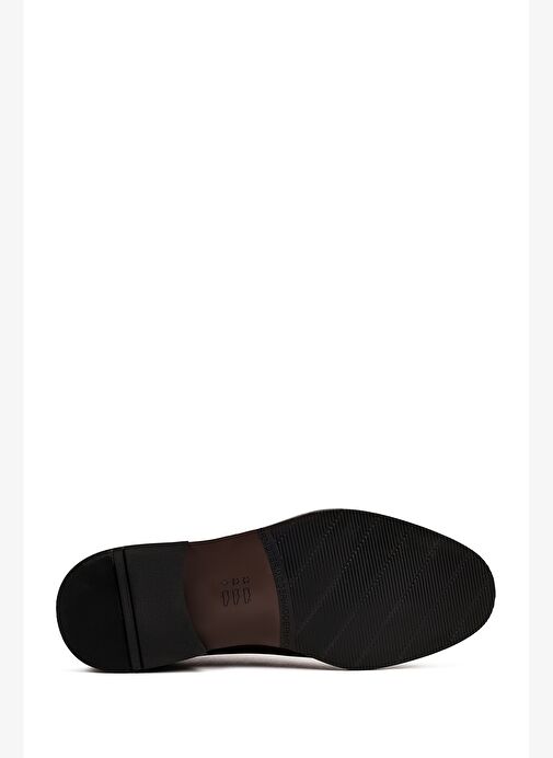 Erkek Kahverengi Bağcıklı Deri Klasik Ayakkabı 25WFD605918 - Görsel 5