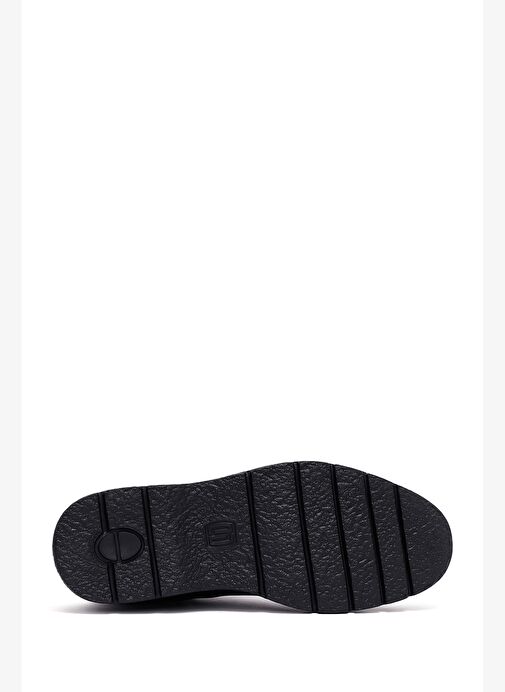 Erkek Siyah Deri Chelsea Bot 25WFD632718 - Görsel 6