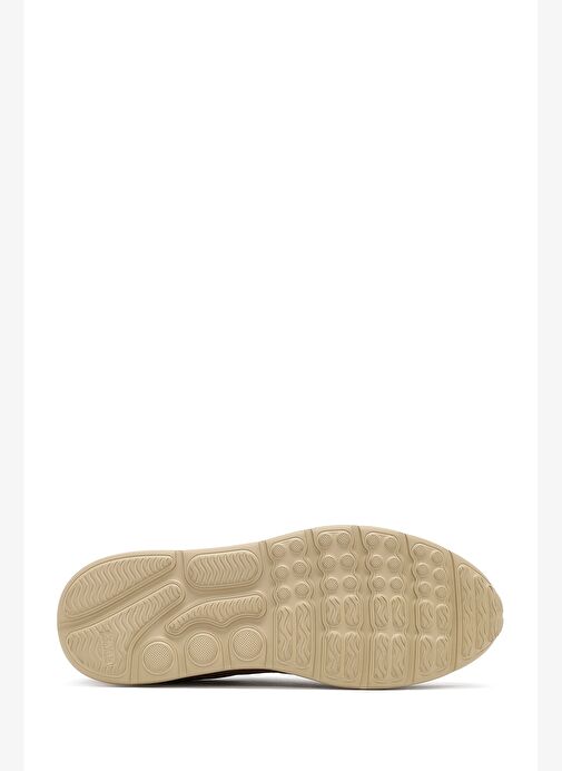 Erkek Taba Bağcıklı Süet Deri Sneaker 25WFD630210 - Görsel 5