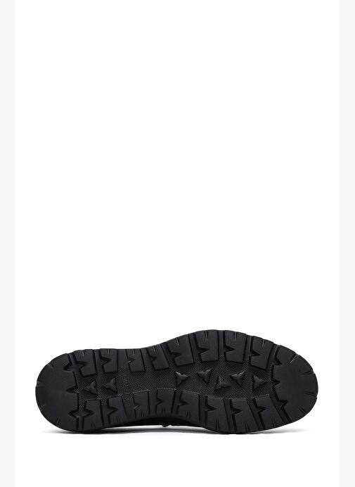 Erkek Kahverengi Kalın Tabanlı Deri Loafer 25WFD8200FT - Görsel 5