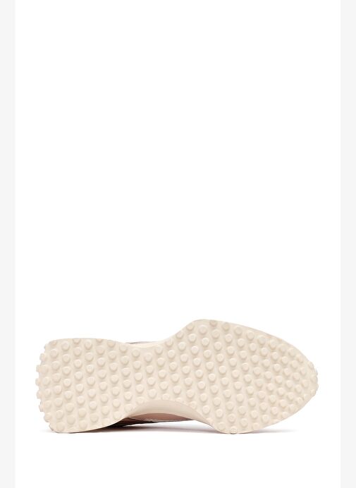 Kadın Pembe Bağcıklı Kalın Tabanlı Sneaker 25AFD430514 - Görsel 5