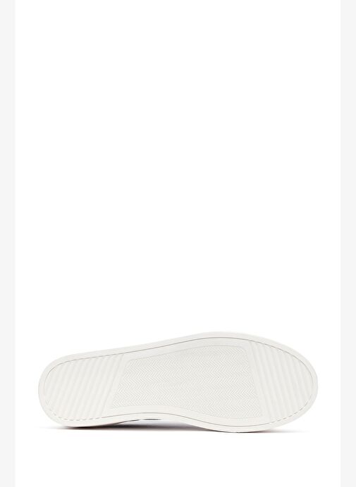 Kadın Siyah Bağcıklı Kalın Tabanlı Sneaker 25AFD430918 - Görsel 5