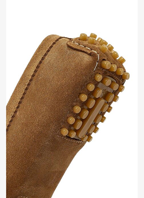 Kadın Taba Süet Deri Loafer 25AFD141810 - Görsel 9