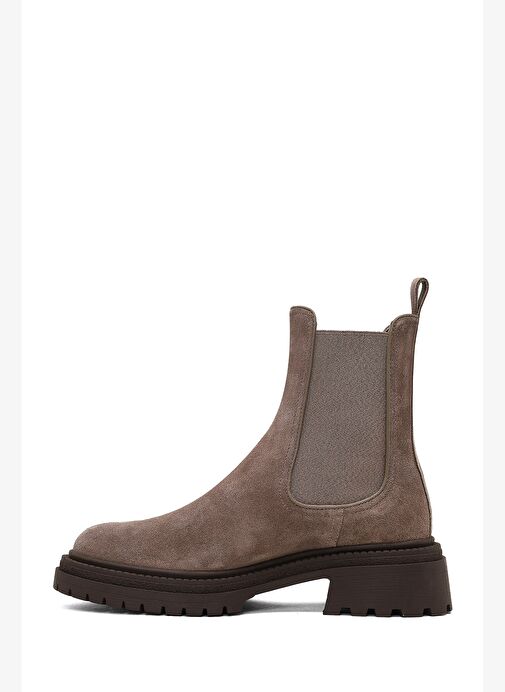 Kadın Vizon Süet Deri Chelsea Bot 25WFD141010 - Görsel 3