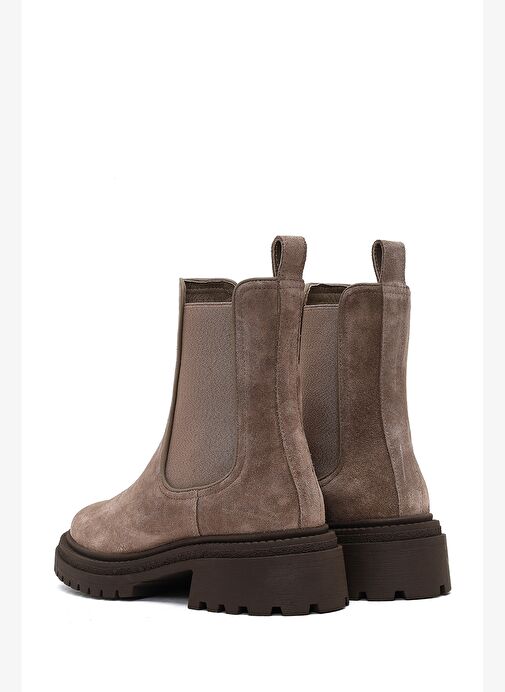 Kadın Vizon Süet Deri Chelsea Bot 25WFD141010 - Görsel 7