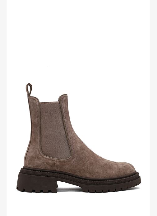 Kadın Vizon Süet Deri Chelsea Bot 25WFD141010 - Görsel 2