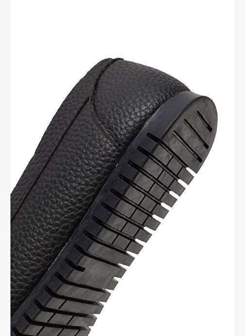 Kadın Siyah Tokalı Loafer 25AFE1451FT - Görsel 9