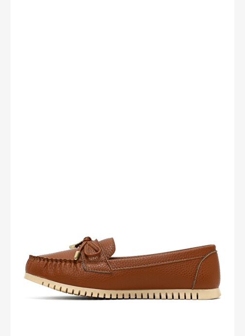 Kadın Taba Tokalı Loafer 25AFE1451FT - Görsel 6