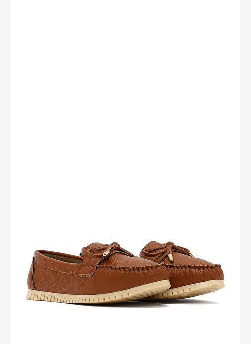 Kadın Taba Tokalı Loafer 25AFE1451FT - Görsel 2