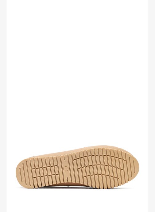 Kadın Bej Tokalı Loafer 25AFE145018 - Görsel 5