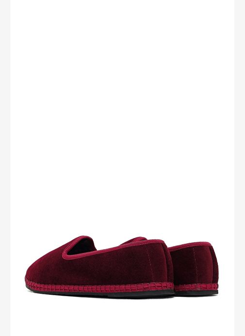 Kadın Bordo Kumaş Loafer 25AFD20546F - Görsel 6