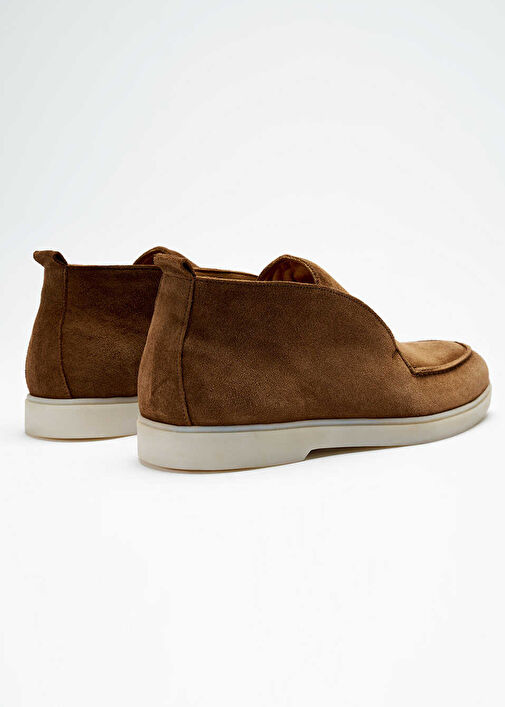 Camel Renk Süet Bot - Görsel 3