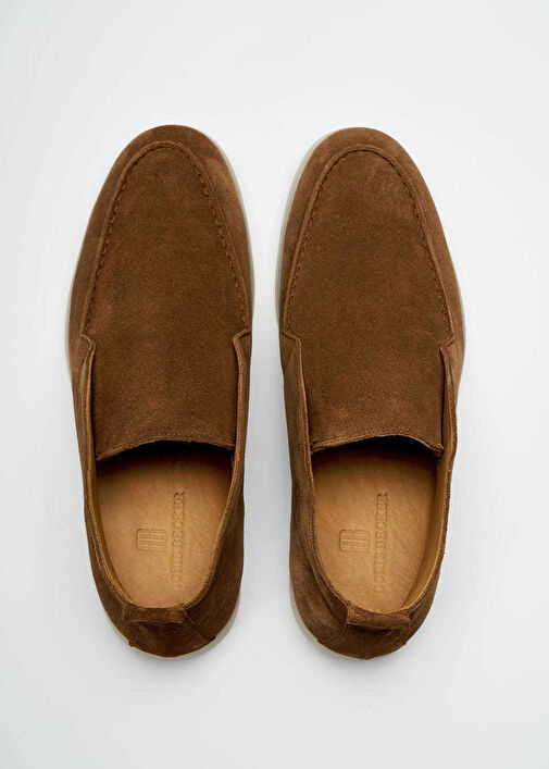 Camel Renk Süet Bot - Görsel 5