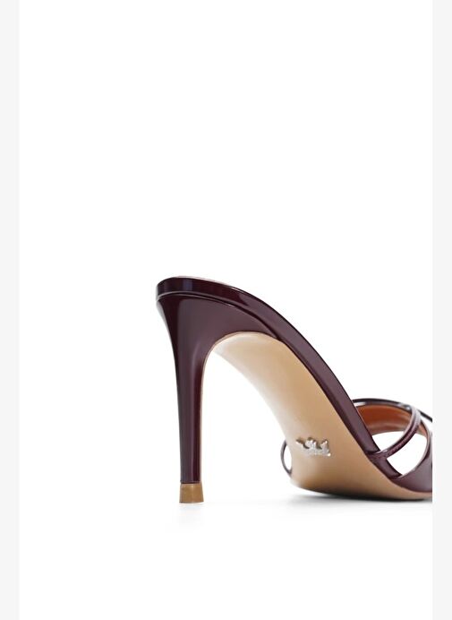 Merly Rugan 8 Cm Topuklu Terlik - Görsel 5